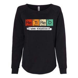 Retired Chemistry Teacher Science Retirement Gifts Chemistry Womens California Wash Sweatshirt