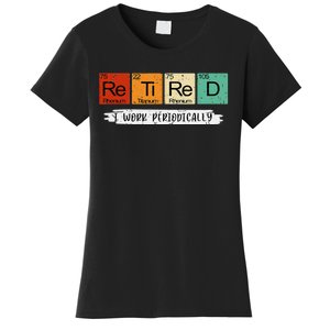 Retired Chemistry Teacher Science Retirement Gifts Chemistry Women's T-Shirt