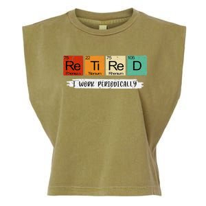 Retired Chemistry Teacher Science Retirement Gifts Chemistry Garment-Dyed Women's Muscle Tee