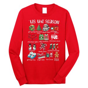 Retro Christmas Tis The Season Long Sleeve Shirt