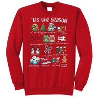 Retro Christmas Tis The Season Sweatshirt