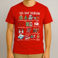 Retro Christmas Tis The Season T-Shirt