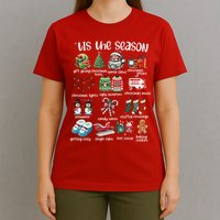 Retro Christmas Tis The Season T-Shirt
