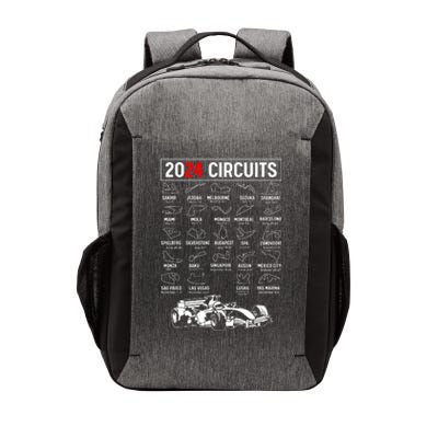 Racing Circuit Track Car Fan Race Lover 2024 Calendar Vector Backpack