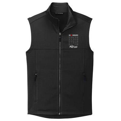 Racing Circuit Track Car Fan Race Lover 2024 Calendar Collective Smooth Fleece Vest