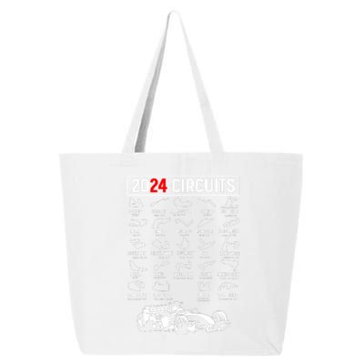 Racing Circuit Track Car Fan Race Lover 2024 Calendar 25L Jumbo Tote