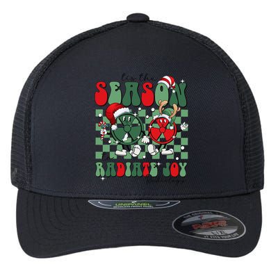 Radiology Christmas Tis The Season To Radiate Joy Xray Tech Flexfit Unipanel Trucker Cap