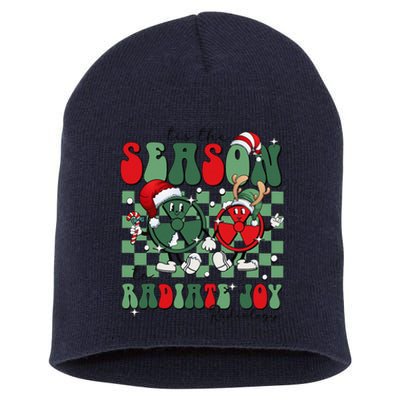 Radiology Christmas Tis The Season To Radiate Joy Xray Tech Short Acrylic Beanie