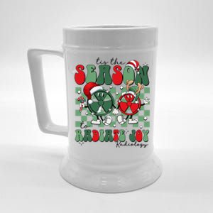 Radiology Christmas Tis The Season To Radiate Joy Xray Tech Beer Stein