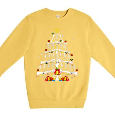 Radiology Christmas Tree Holiday Season Premium Crewneck Sweatshirt