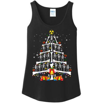 Radiology Christmas Tree Holiday Season Ladies Essential Tank