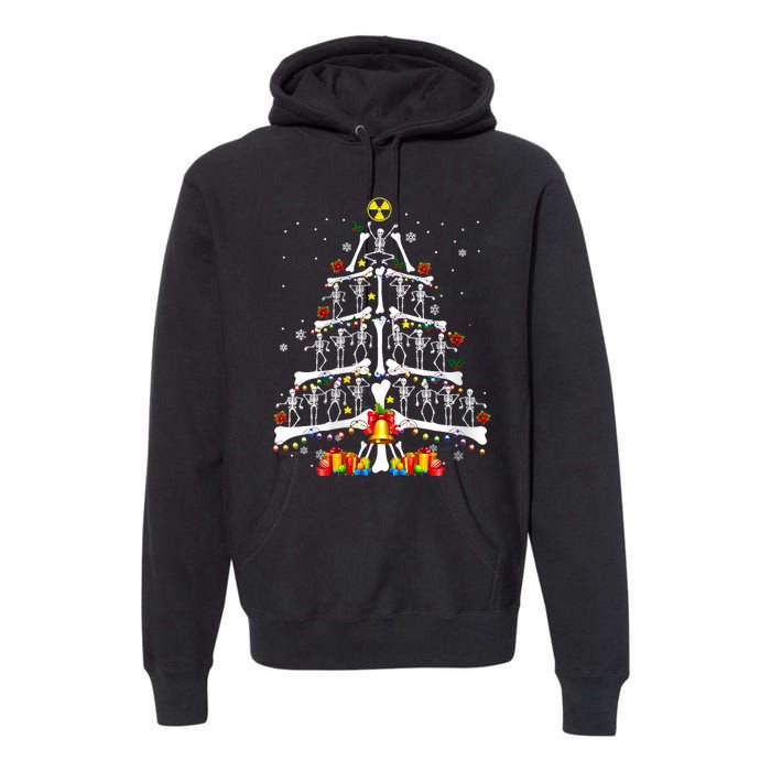 Radiology Christmas Tree Holiday Season Premium Hoodie