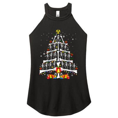 Radiology Christmas Tree Holiday Season Women's Perfect Tri Rocker Tank