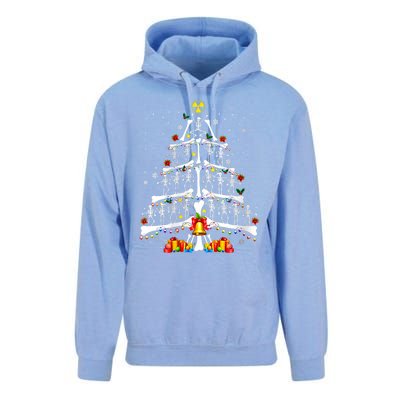 Radiology Christmas Tree Holiday Season Unisex Surf Hoodie