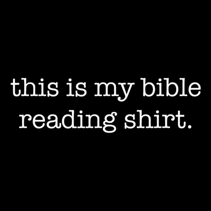 Religious Christian This Is My Bible Reading  Backpack