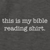 Religious Christian This Is My Bible Reading  Vector Backpack