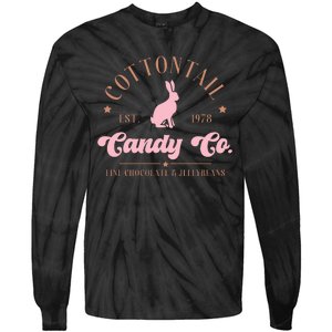 Retro Cotton Tail Est 1978 Candy C.O Tie-Dye Long Sleeve Shirt