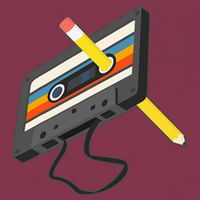 Retro Cassette Tape Pencil 70s 80s 90s Music Mixtape 16oz Travel Tumbler