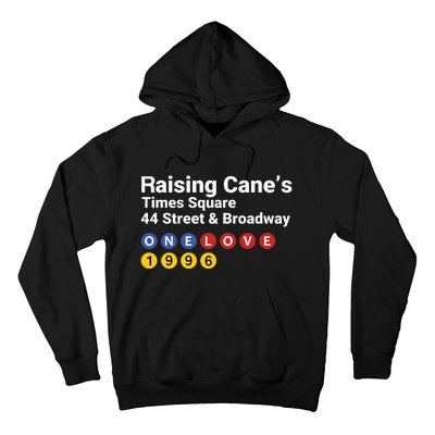 Raising Canes Times Square Fast Food Lover Hoodie