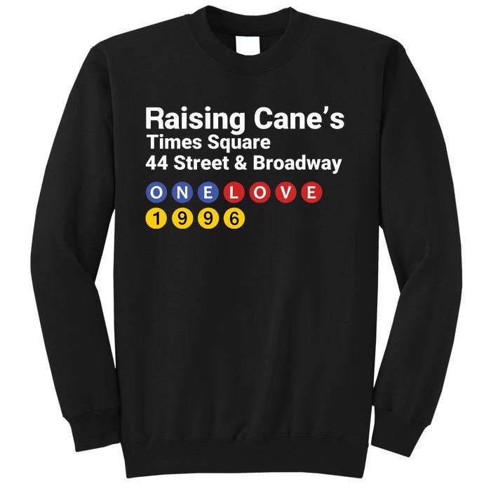 Raising Canes Times Square Fast Food Lover Sweatshirt