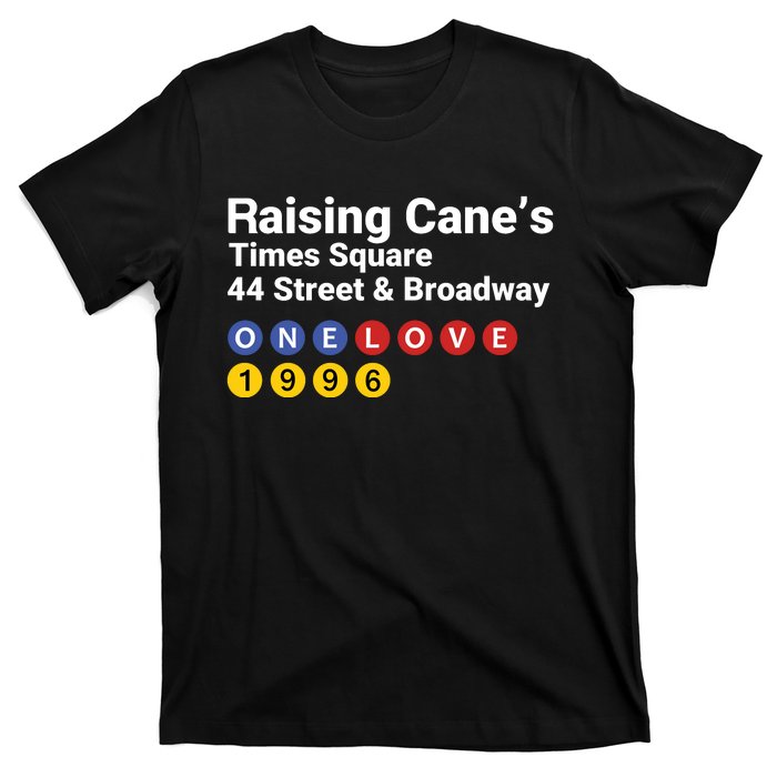 Raising Canes Times Square Fast Food Lover T-Shirt