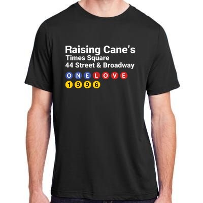 Raising Canes Times Square Fast Food Lover Adult ChromaSoft Performance T-Shirt