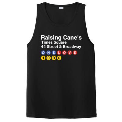 Raising Canes Times Square Fast Food Lover PosiCharge Competitor Tank