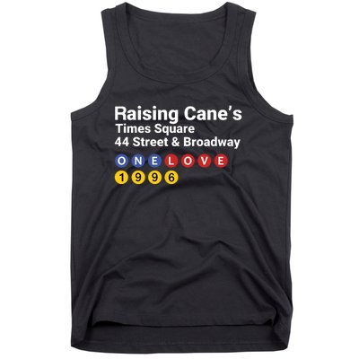 Raising Canes Times Square Fast Food Lover Tank Top