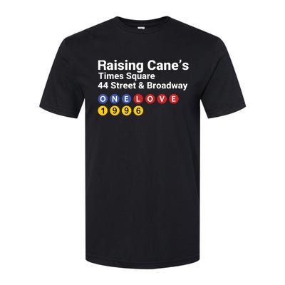 Raising Canes Times Square Fast Food Lover Softstyle CVC T-Shirt