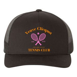 Retro Champagne Tennis Club  Best Gift Costume Halloween Xmas Yupoong Adult 5-Panel Trucker Hat