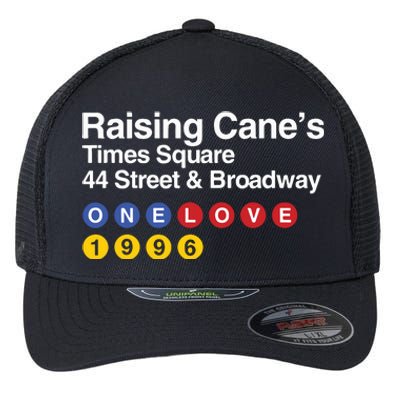 Raising Canes Times Square Flexfit Unipanel Trucker Cap