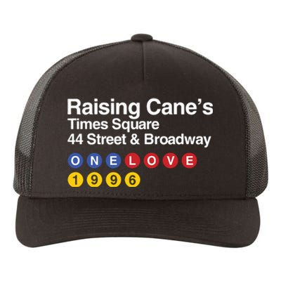 Raising Canes Times Square Yupoong Adult 5-Panel Trucker Hat