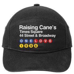 Raising Canes Times Square 7-Panel Snapback Hat