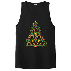 Rottweiler Christmas Tree Gift For Rottweiler Lover PosiCharge Competitor Tank