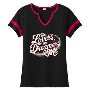 Rainbow Connection The Lovers The Dreamers Ladies Halftime Notch Neck Tee