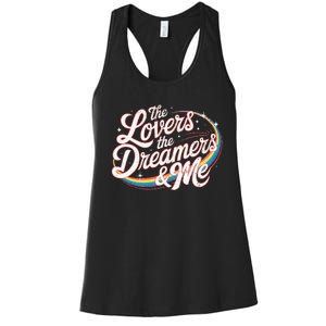 Rainbow Connection The Lovers The Dreamers Women's Racerback Tank