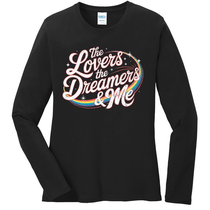 Rainbow Connection The Lovers The Dreamers Ladies Long Sleeve Shirt