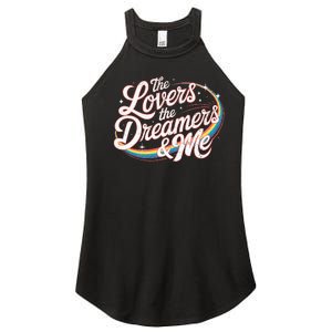 Rainbow Connection The Lovers The Dreamers Women's Perfect Tri Rocker Tank