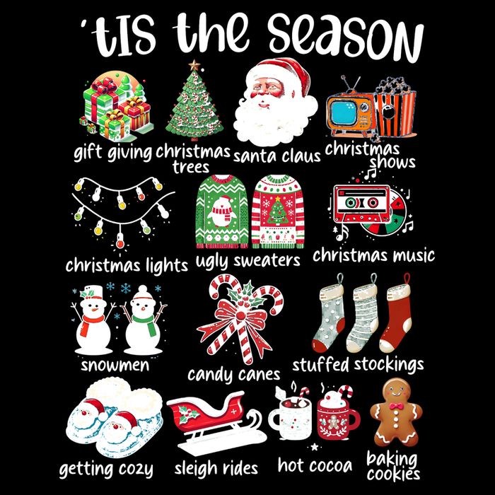 Retro Christmas Tis The Season Impact Tech Backpack