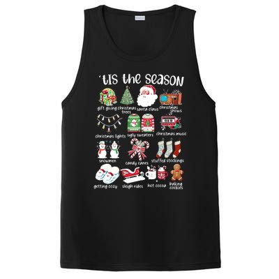 Retro Christmas Tis The Season PosiCharge Competitor Tank