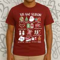 Retro Christmas Tis The Season T-Shirt