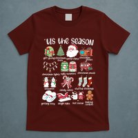 Retro Christmas Tis The Season T-Shirt