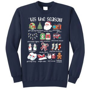 Retro Christmas Tis The Season Sweatshirt