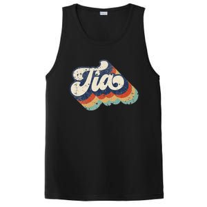 Retro Cute Tia for Auntie Best Tia Ever Aunt PosiCharge Competitor Tank