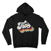 Retro Cute Tia for Auntie Best Tia Ever Aunt Tall Hoodie