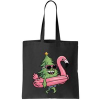 Retro Christmas Tree Beach Vacation Christmas In July Bag
