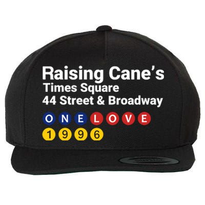 Raising CaneS Times Square Wool Snapback Cap