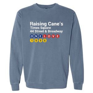 Raising CaneS Times Square Garment-Dyed Sweatshirt