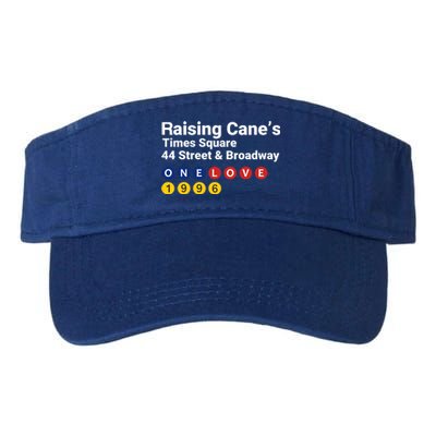 Raising CaneS Times Square Valucap Bio-Washed Visor