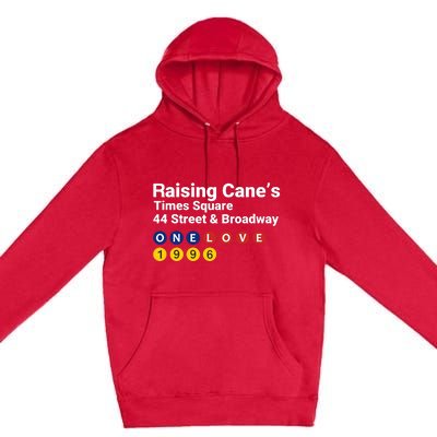 Raising CaneS Times Square Premium Pullover Hoodie